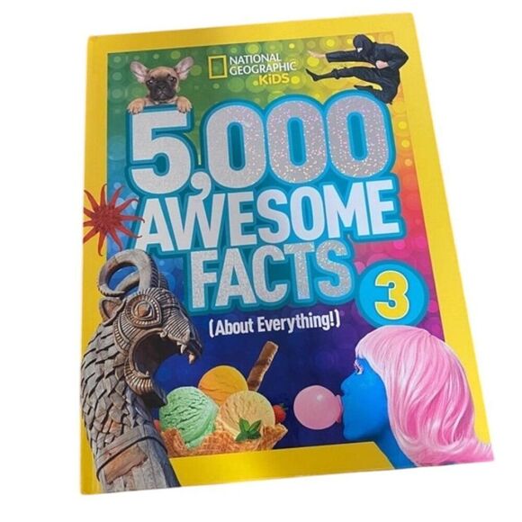 5,000 Awesome Fact About Everything 3 Kids book - Picture 1 of 3